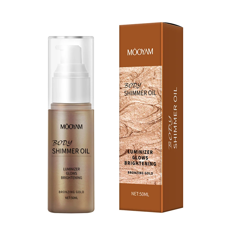 Mooyam Bronzing Gold Body Shimmer Oil